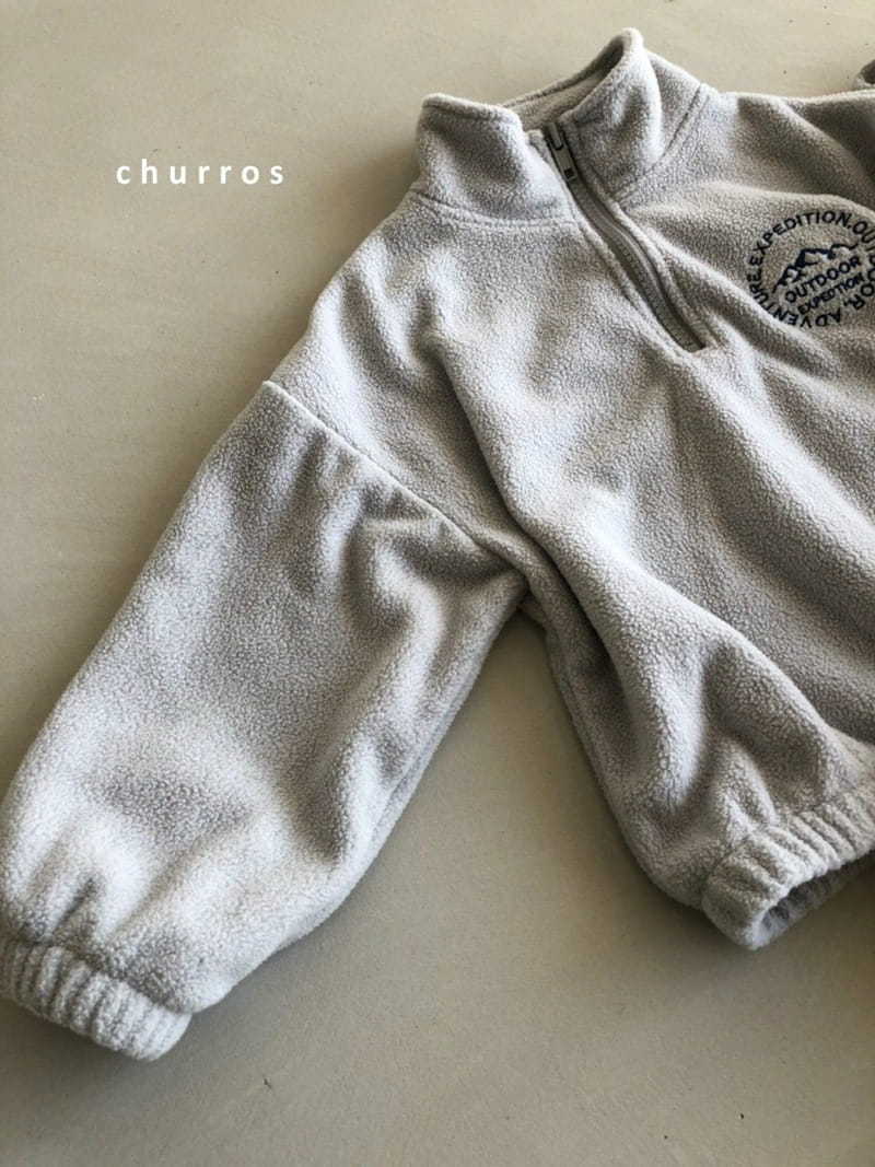 CHURROS - Korean Children Fashion - #Kfashion4kids - Pleats Anorak Bottom Set - 5