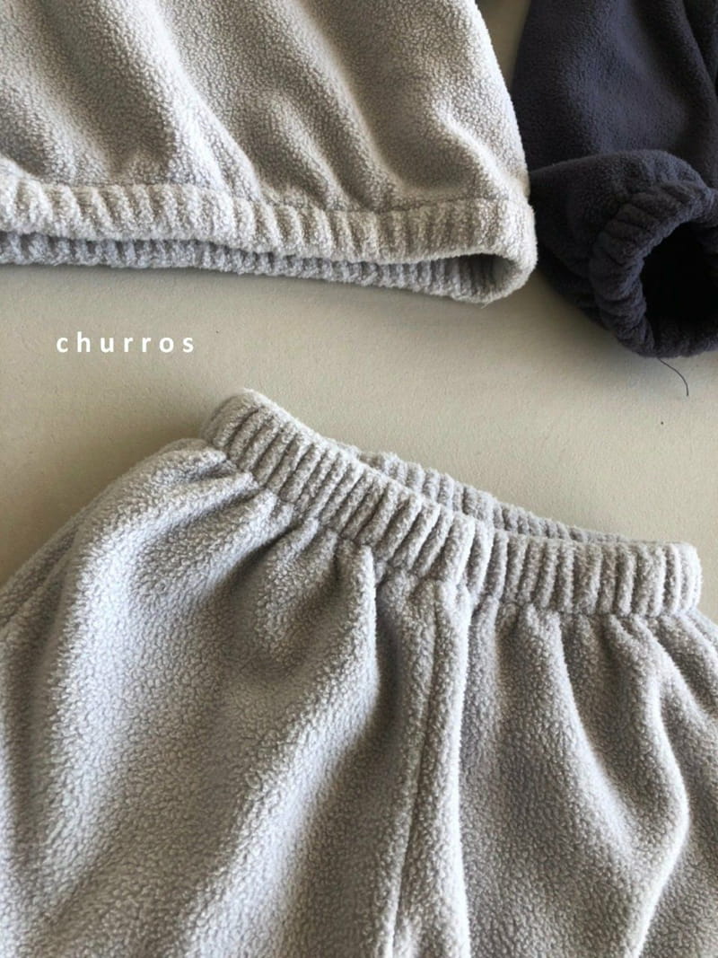 CHURROS - Korean Children Fashion - #Kfashion4kids - Pleats Anorak Bottom Set - 6