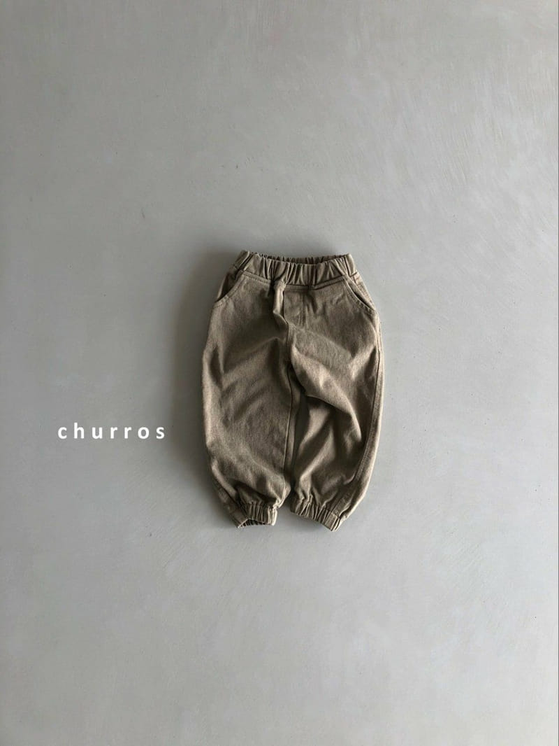 CHURROS - Korean Children Fashion - #Kfashion4kids - Catch On Fleece Jogger Pants - 2