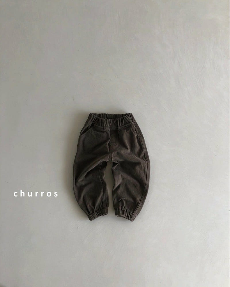 CHURROS - Korean Children Fashion - #Kfashion4kids - Catch On Fleece Jogger Pants - 3