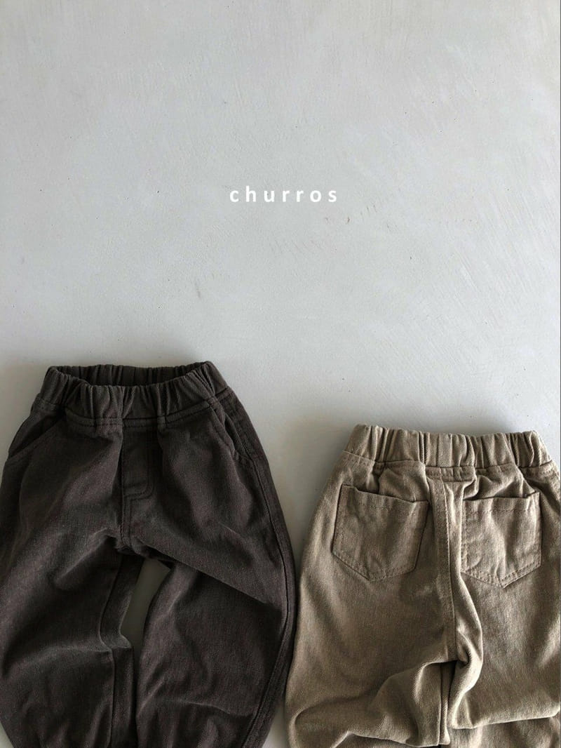CHURROS - Korean Children Fashion - #Kfashion4kids - Catch On Fleece Jogger Pants - 4