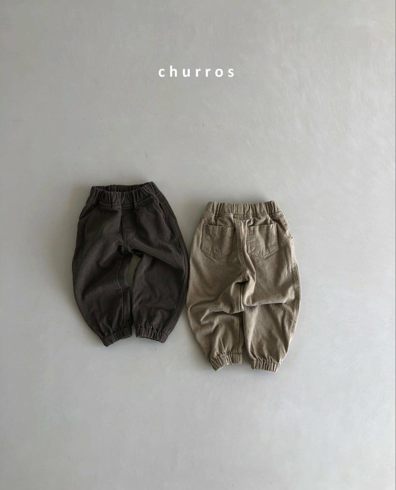 CHURROS - Korean Children Fashion - #Kfashion4kids - Catch On Fleece Jogger Pants - 5