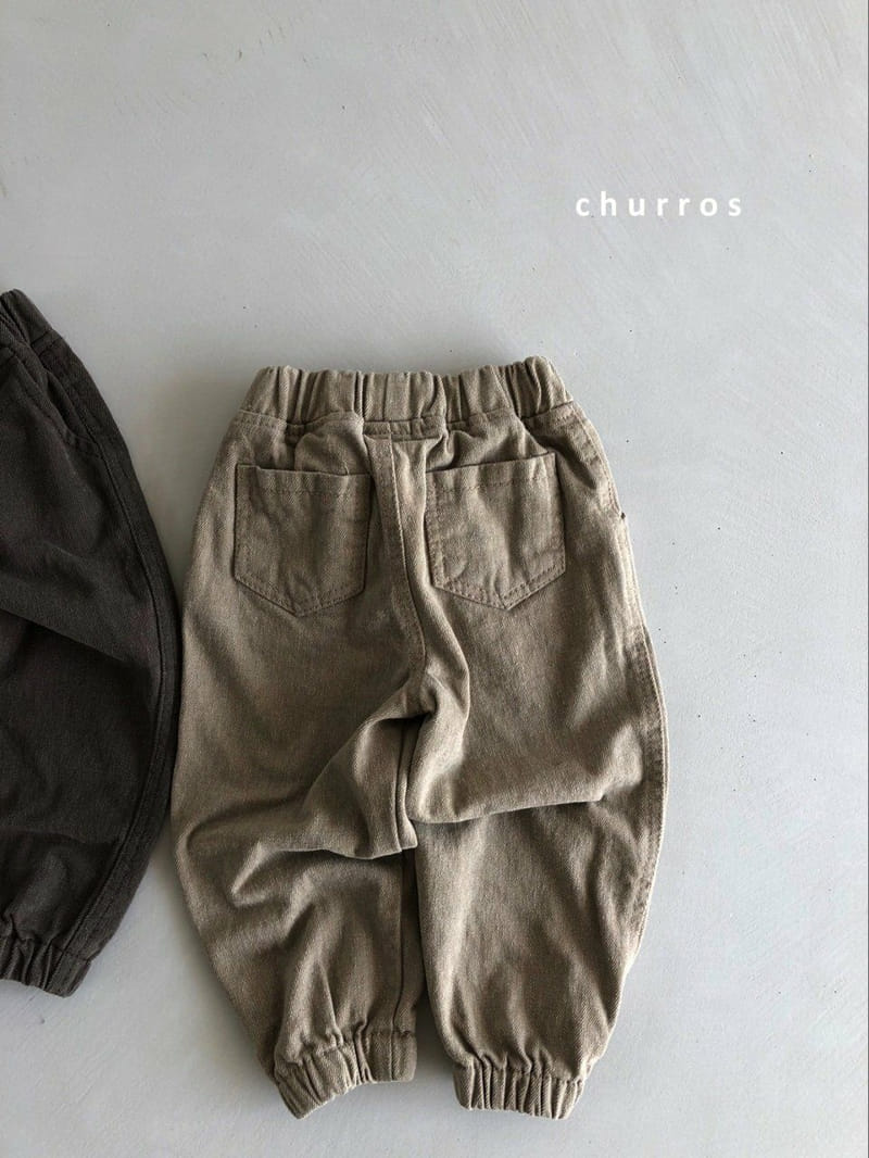 CHURROS - Korean Children Fashion - #Kfashion4kids - Catch On Fleece Jogger Pants - 6
