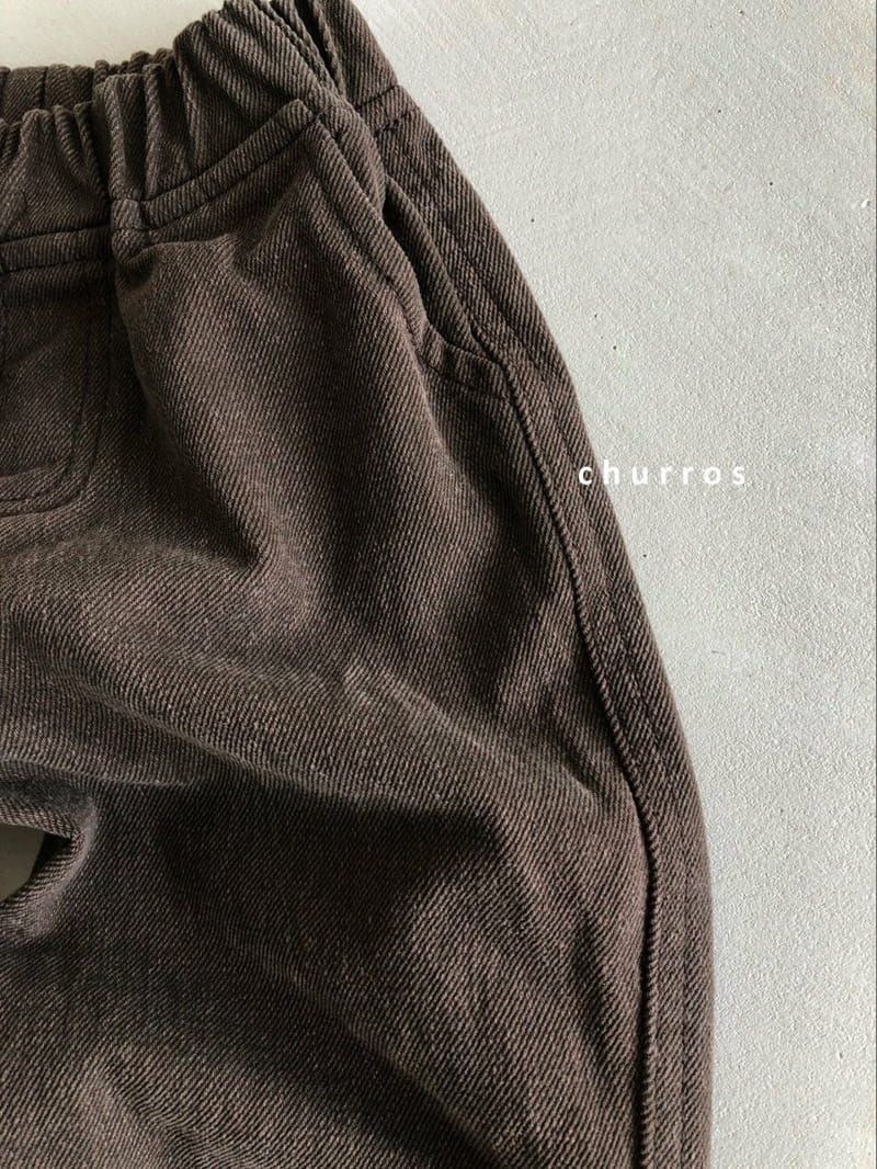 CHURROS - Korean Children Fashion - #Kfashion4kids - Catch On Fleece Jogger Pants - 7