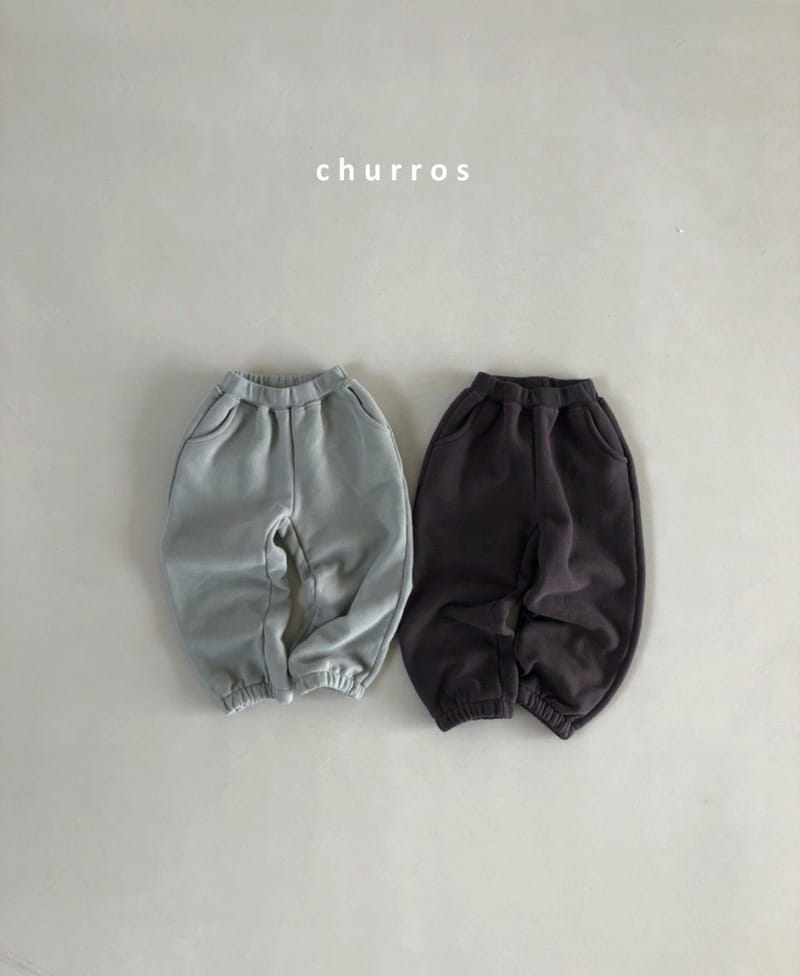 CHURROS - Korean Children Fashion - #Kfashion4kids - Fleece Jogger Pants