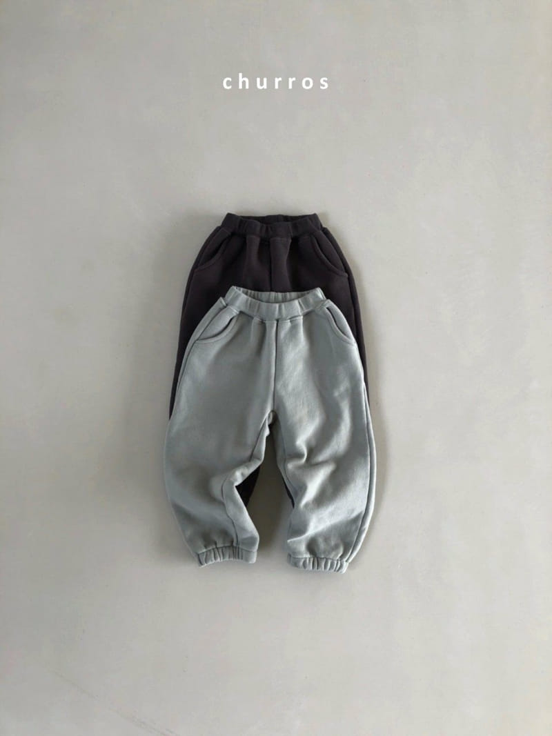 CHURROS - Korean Children Fashion - #Kfashion4kids - Fleece Jogger Pants - 2