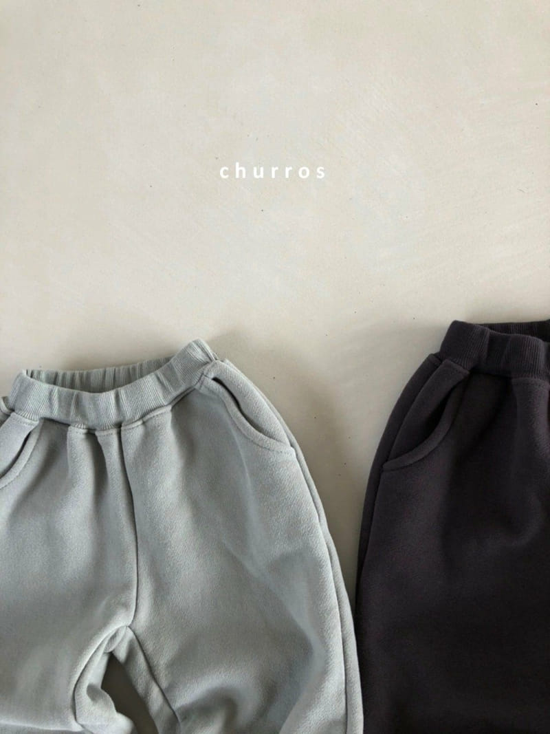 CHURROS - Korean Children Fashion - #Kfashion4kids - Fleece Jogger Pants - 5