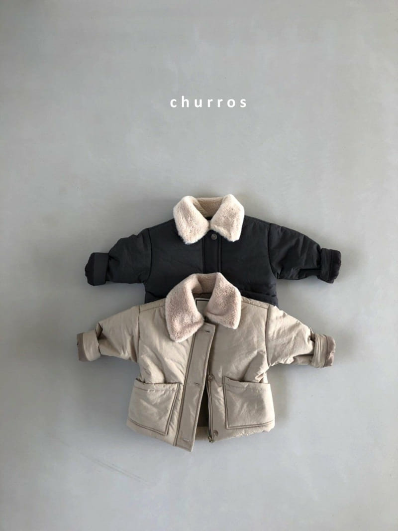 CHURROS - Korean Children Fashion - #Kfashion4kids - Bio Padding Jacket