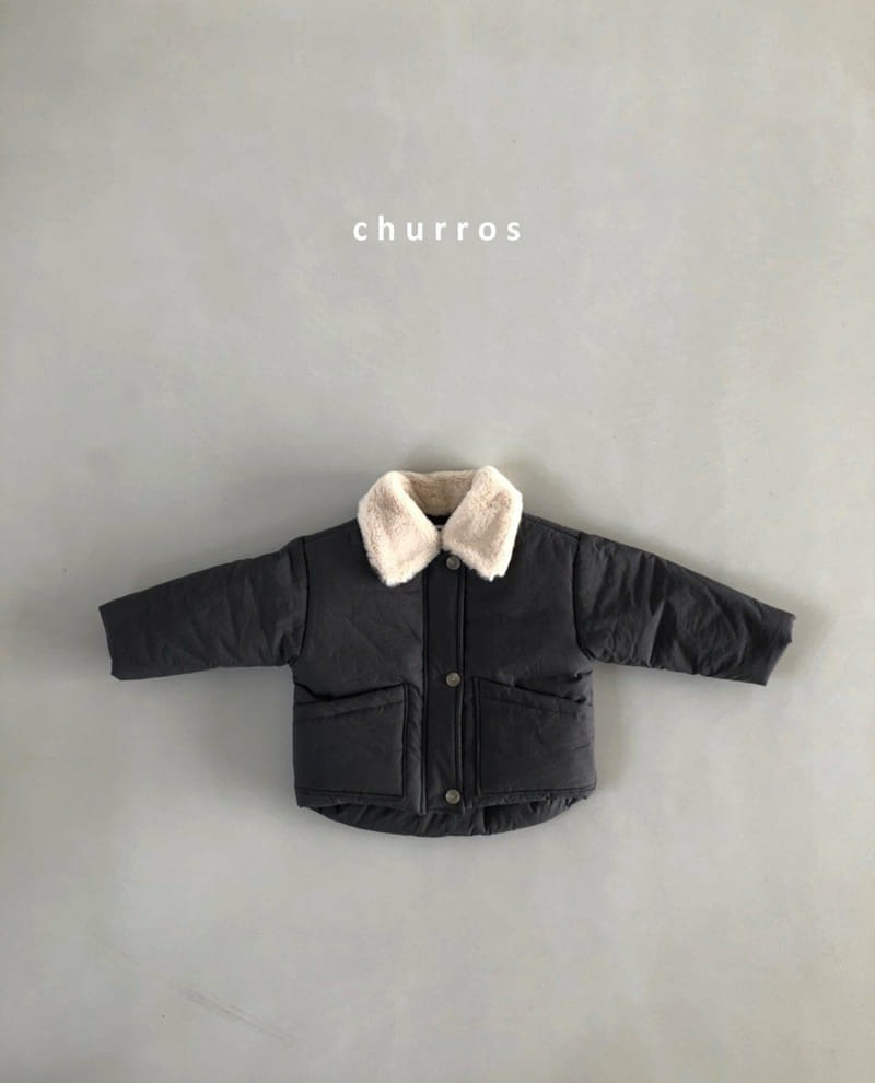 CHURROS - Korean Children Fashion - #Kfashion4kids - Bio Padding Jacket - 3
