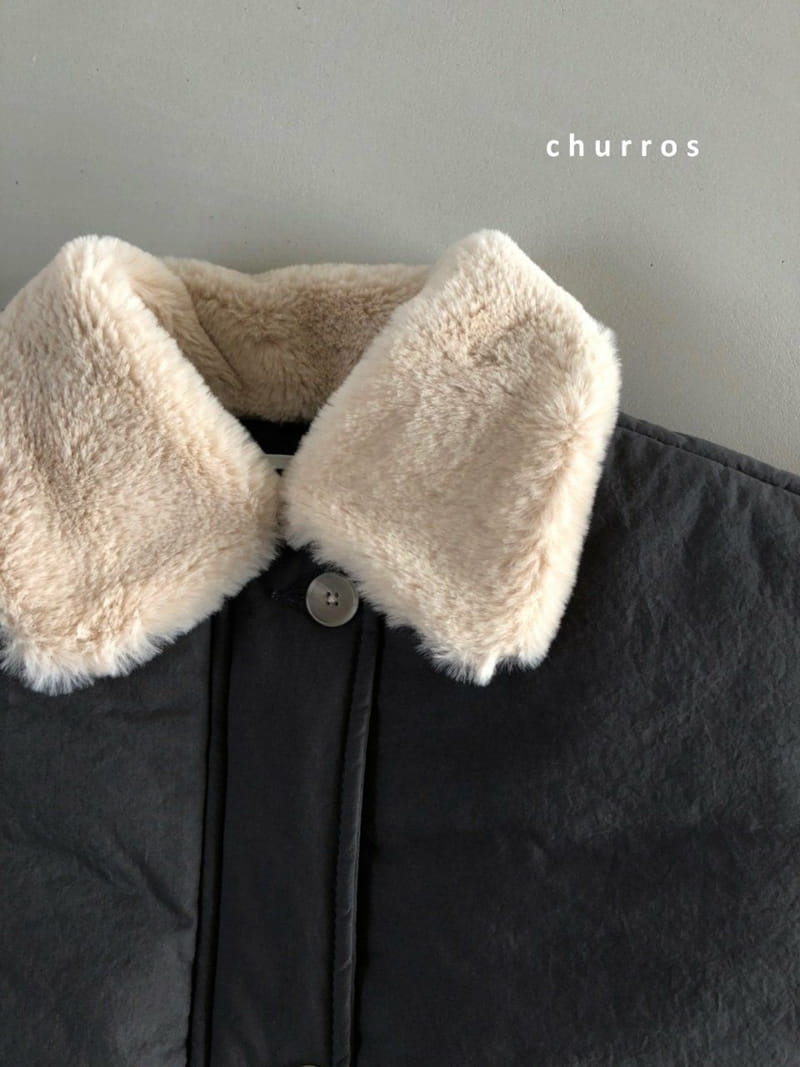 CHURROS - Korean Children Fashion - #Kfashion4kids - Bio Padding Jacket - 4
