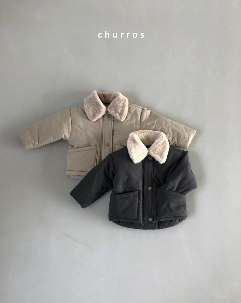CHURROS - Korean Children Fashion - #Kfashion4kids - Bio Padding Jacket - 5
