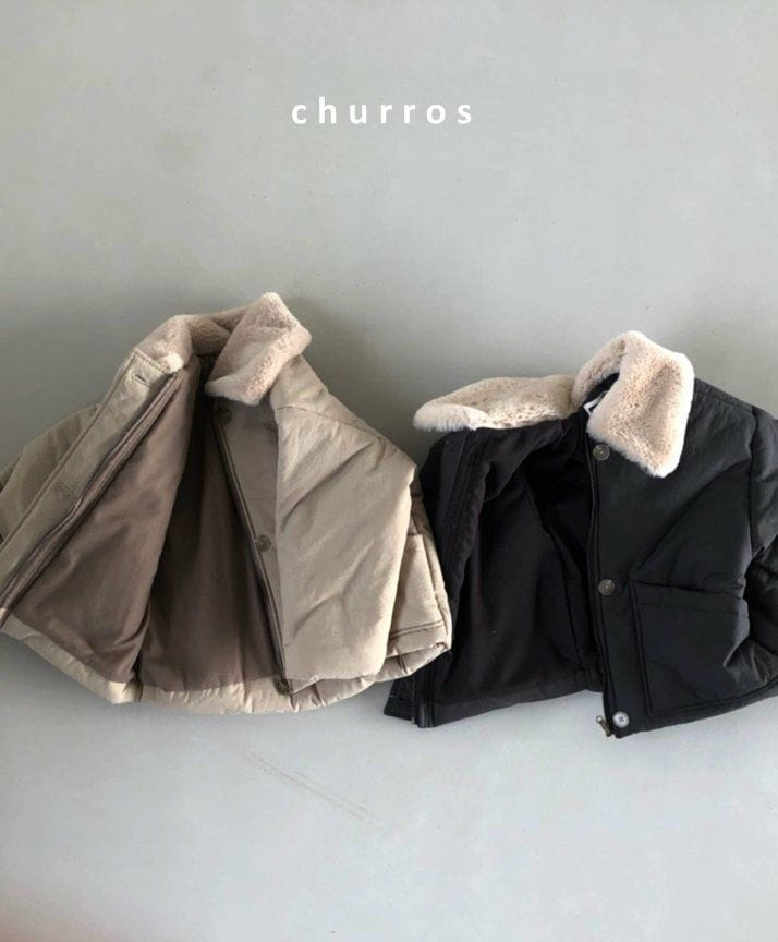 CHURROS - Korean Children Fashion - #Kfashion4kids - Bio Padding Jacket - 6