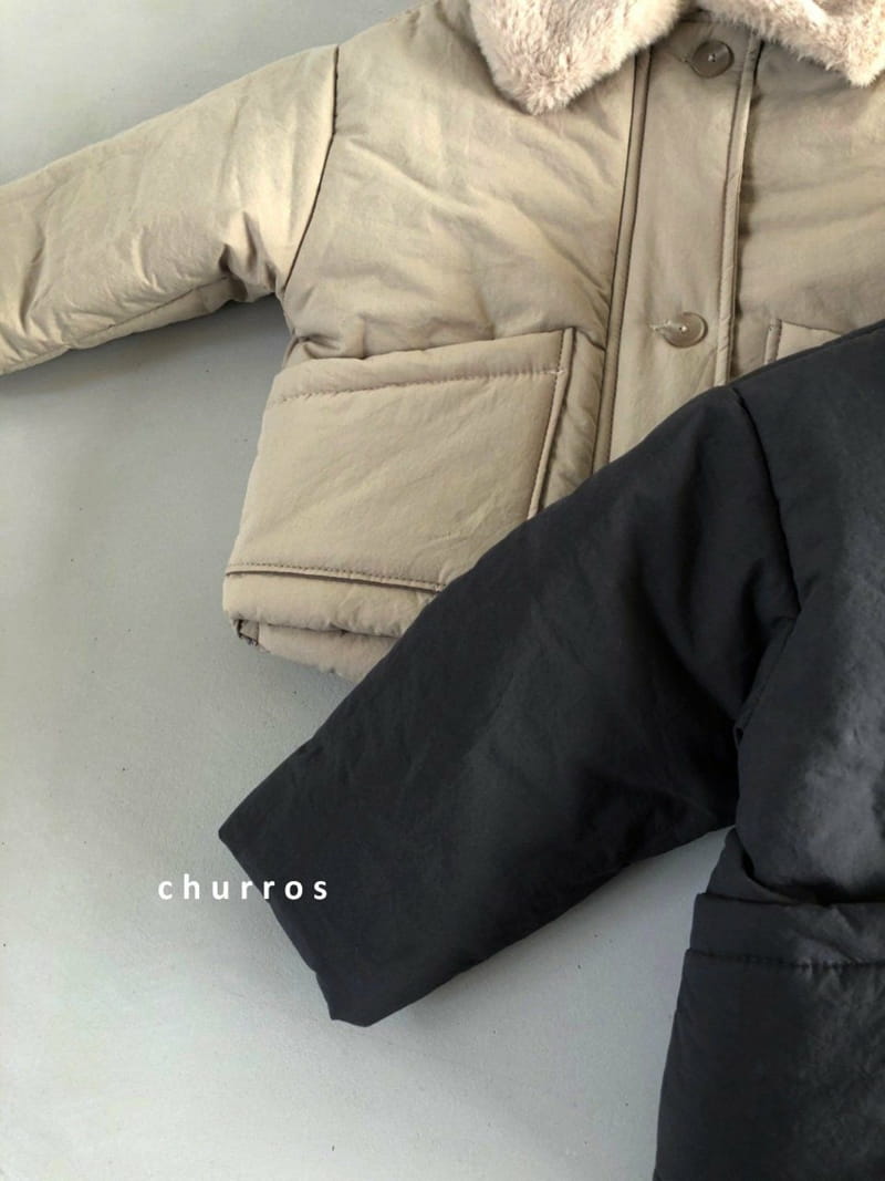 CHURROS - Korean Children Fashion - #Kfashion4kids - Bio Padding Jacket - 7