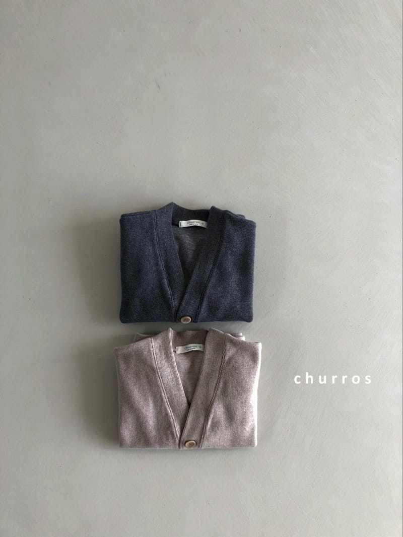 CHURROS - Korean Children Fashion - #Kfashion4kids - Dotom Knit Cardigan