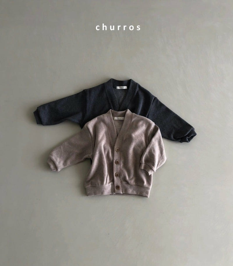CHURROS - Korean Children Fashion - #Kfashion4kids - Dotom Knit Cardigan - 2