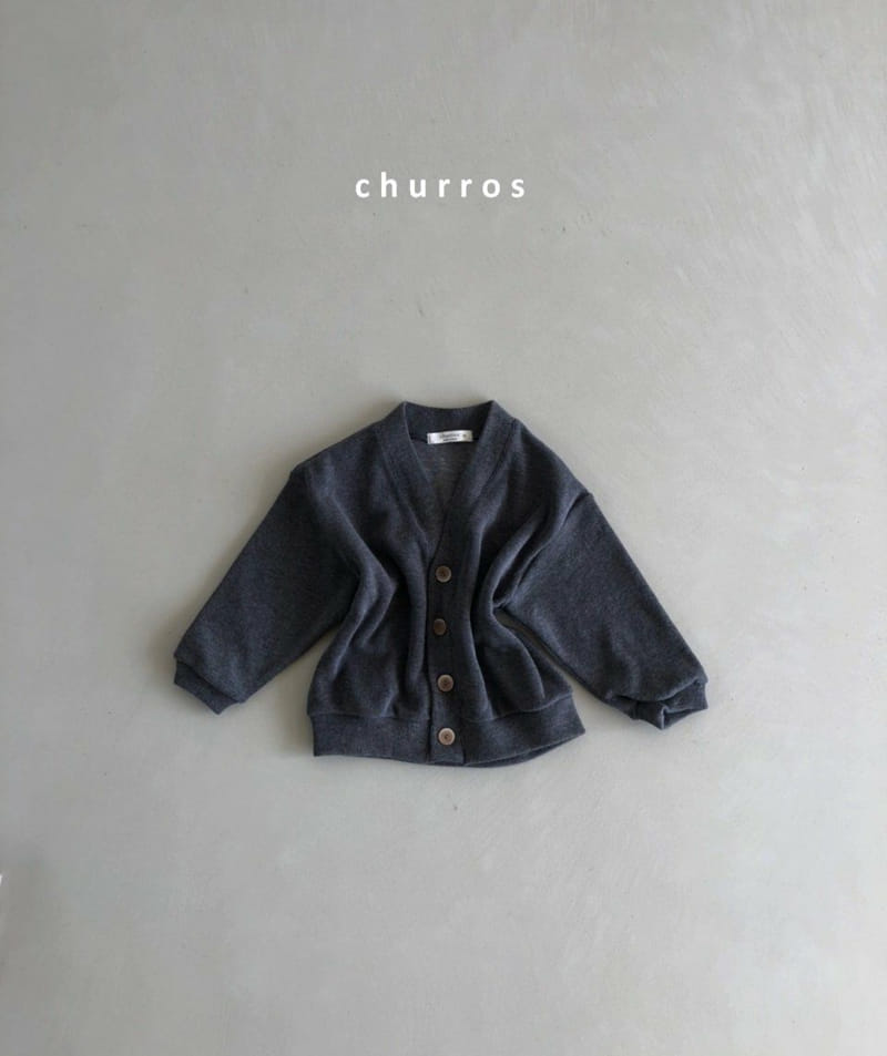 CHURROS - Korean Children Fashion - #Kfashion4kids - Dotom Knit Cardigan - 4