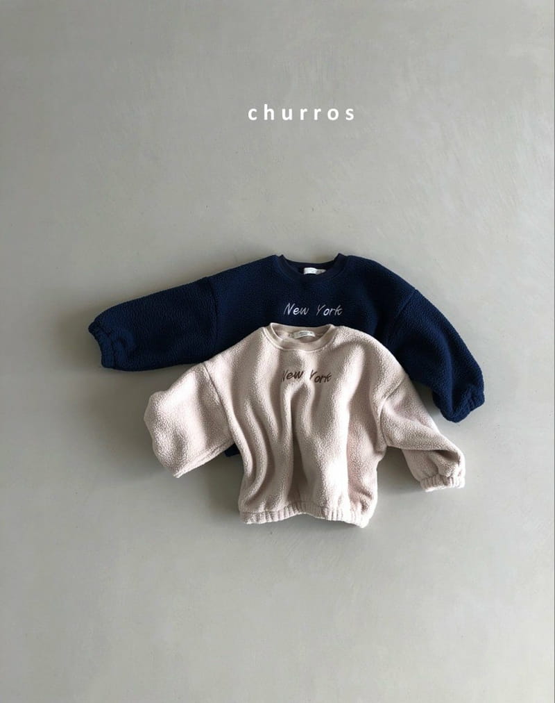 CHURROS - Korean Children Fashion - #Kfashion4kids - Newyork Dumble Sweatshirt