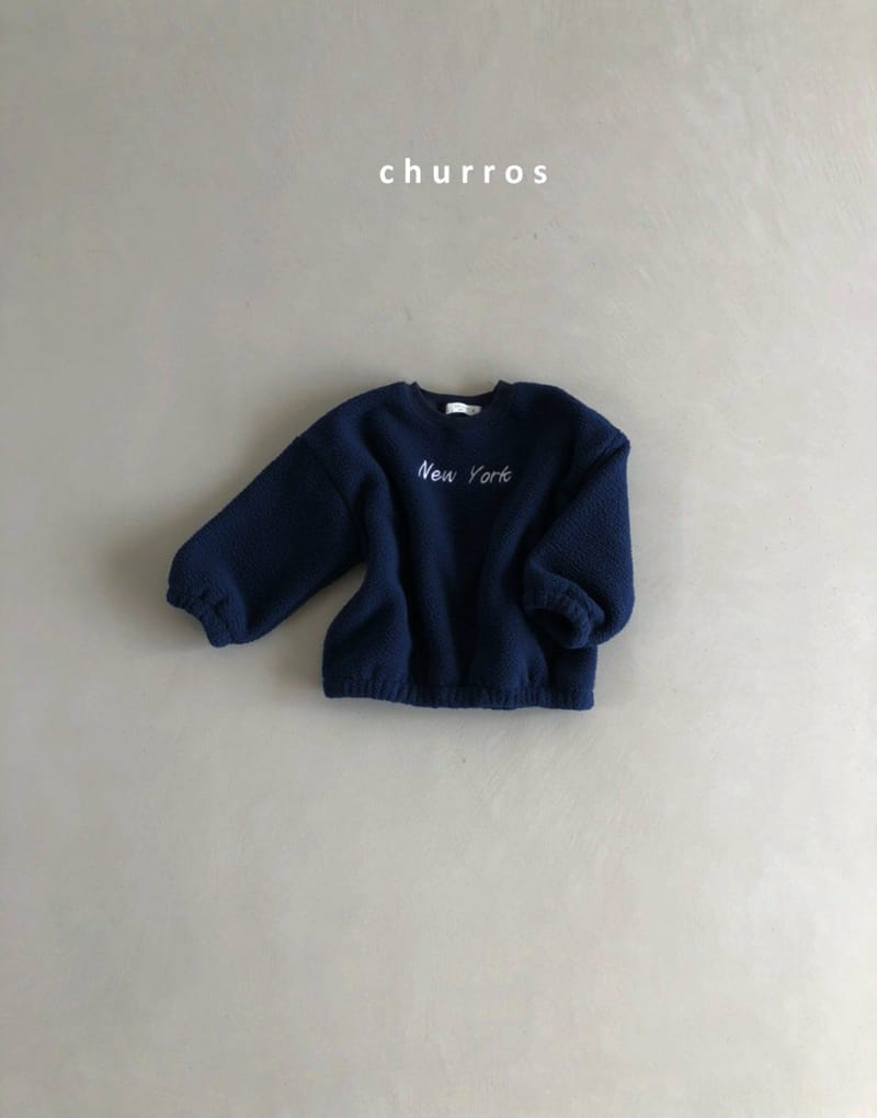 CHURROS - Korean Children Fashion - #Kfashion4kids - Newyork Dumble Sweatshirt - 3