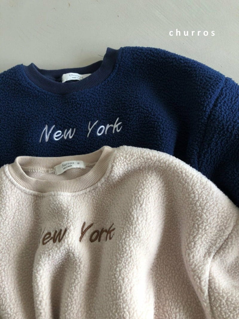 CHURROS - Korean Children Fashion - #Kfashion4kids - Newyork Dumble Sweatshirt - 4