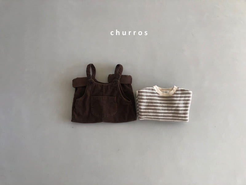CHURROS - Korean Children Fashion - #Kfashion4kids - Stripes Fleece Sweatshirt - 3