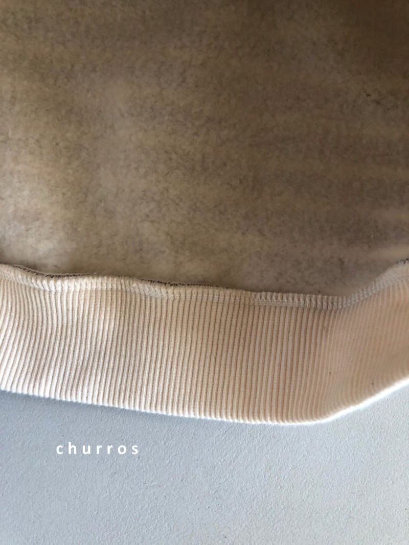 CHURROS - Korean Children Fashion - #Kfashion4kids - Stripes Fleece Sweatshirt - 9