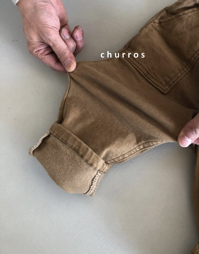 CHURROS - Korean Children Fashion - #Kfashion4kids - Pocket Fleece Baggy Pants - 7
