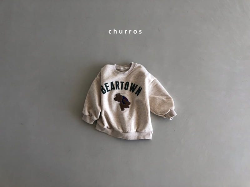 CHURROS - Korean Children Fashion - #Kfashion4kids - Bear Town Fleece Sweatshirt - 5