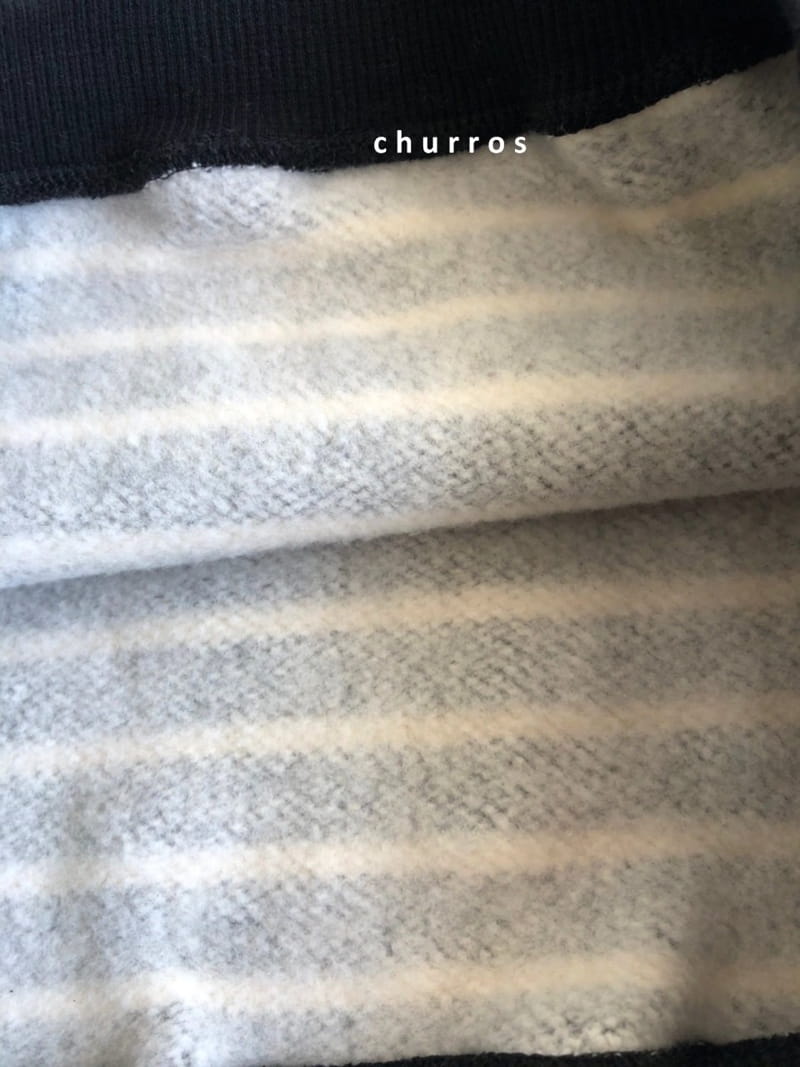 CHURROS - Korean Children Fashion - #Kfashion4kids - Stripes Fleece Vest - 4