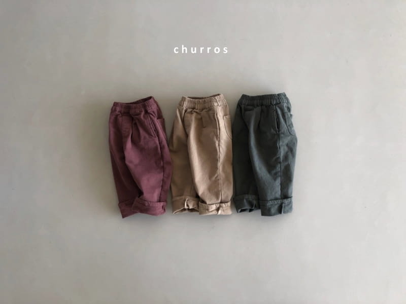 CHURROS - Korean Children Fashion - #Kfashion4kids - My Daily Fleece Pants - 2