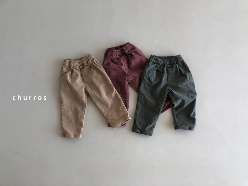 CHURROS - Korean Children Fashion - #Kfashion4kids - My Daily Fleece Pants - 5