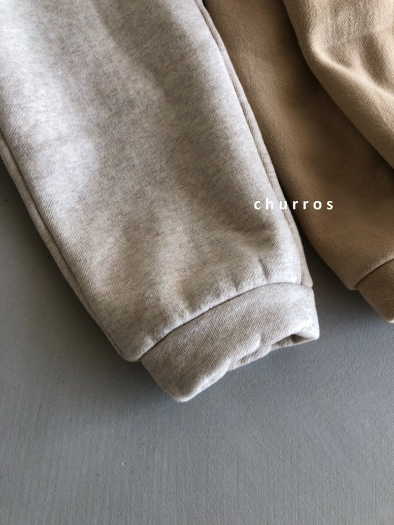 CHURROS - Korean Children Fashion - #Kfashion4kids - Lining Fleece Jogger Pants - 6