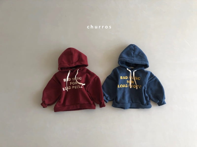 CHURROS - Korean Children Fashion - #Kfashion4kids - Fleece Loose Fit Hoody