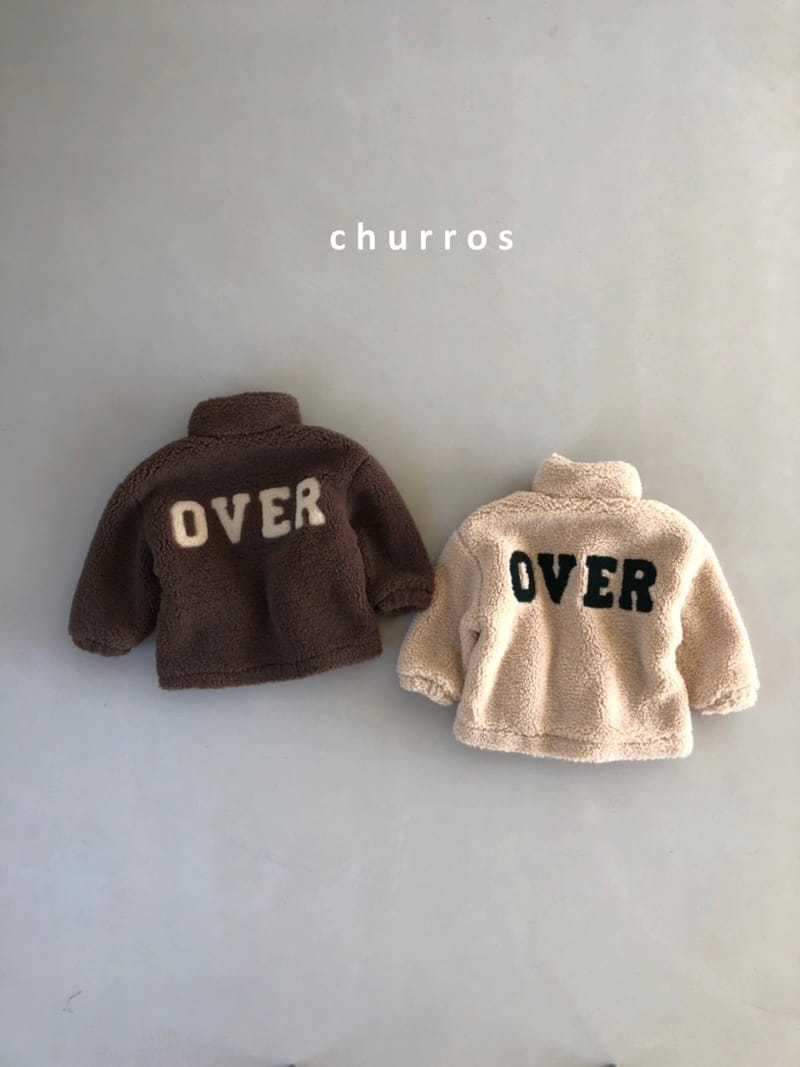 CHURROS - Korean Children Fashion - #Kfashion4kids - 13 Over Dumble Zip-up - 2
