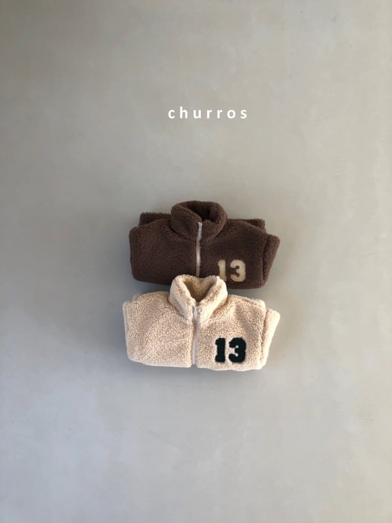 CHURROS - Korean Children Fashion - #Kfashion4kids - 13 Over Dumble Zip-up - 4