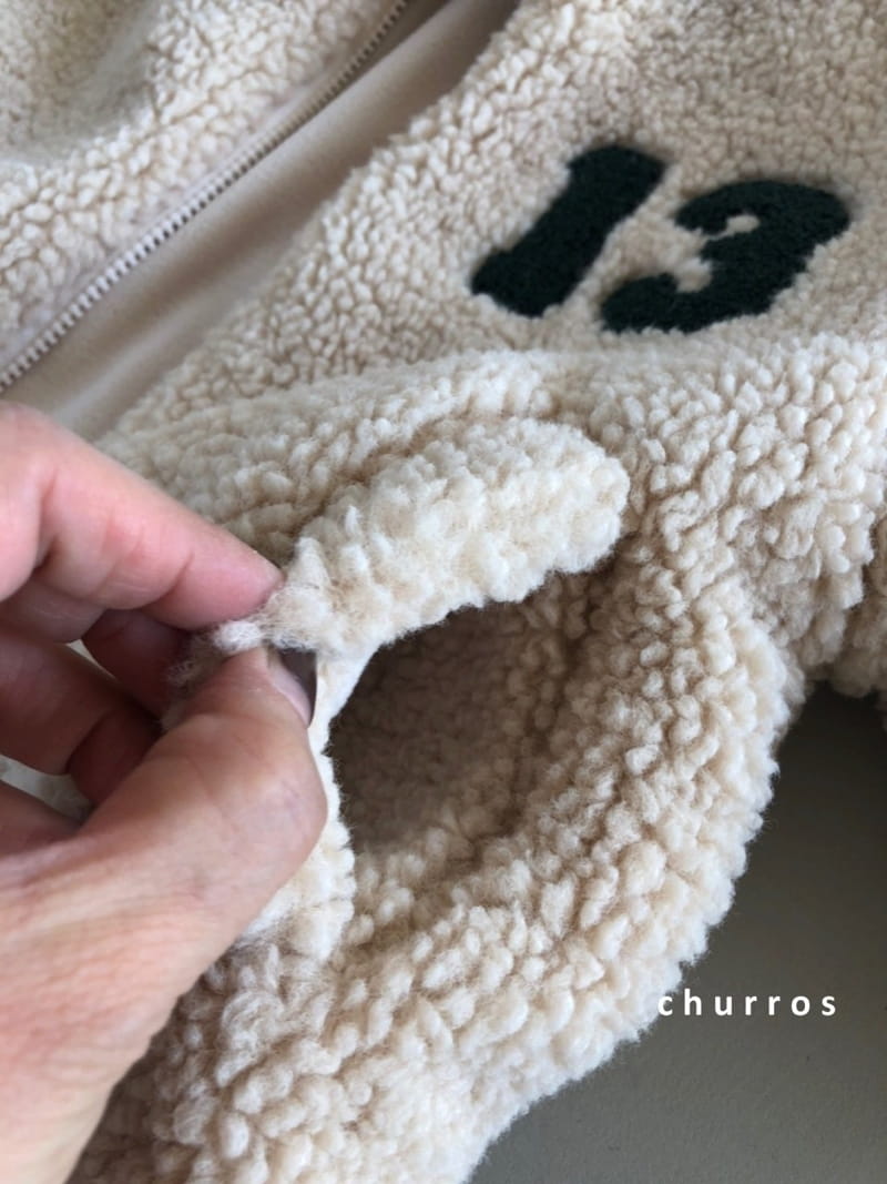 CHURROS - Korean Children Fashion - #Kfashion4kids - 13 Over Dumble Zip-up - 7