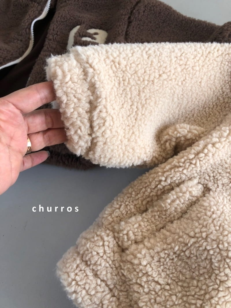 CHURROS - Korean Children Fashion - #Kfashion4kids - 13 Over Dumble Zip-up - 8
