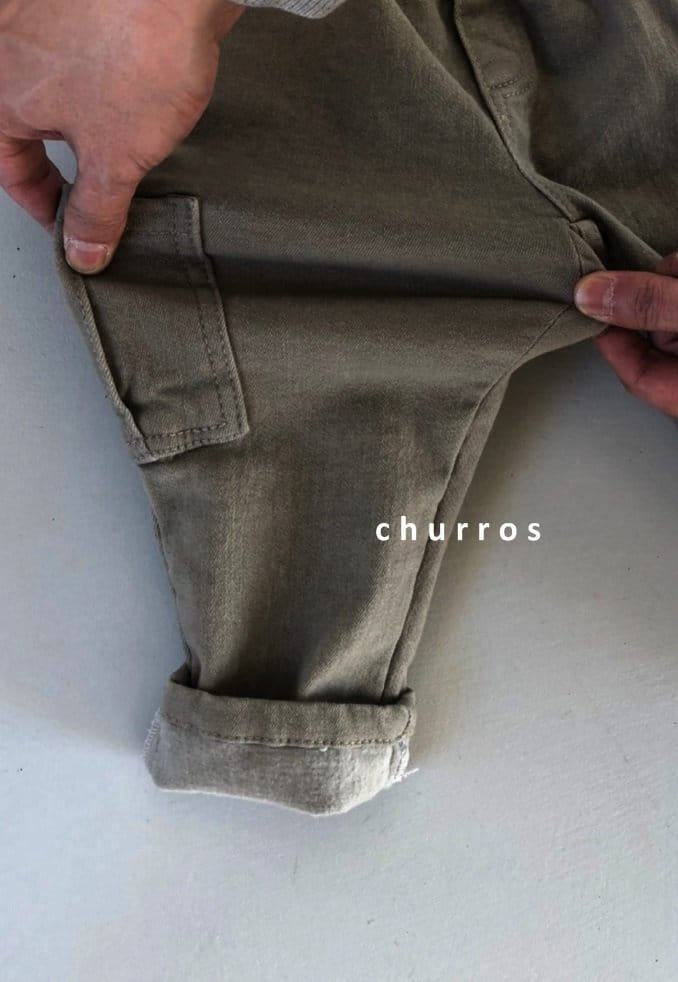CHURROS - Korean Children Fashion - #Kfashion4kids - Cargo Fleece Pants - 3