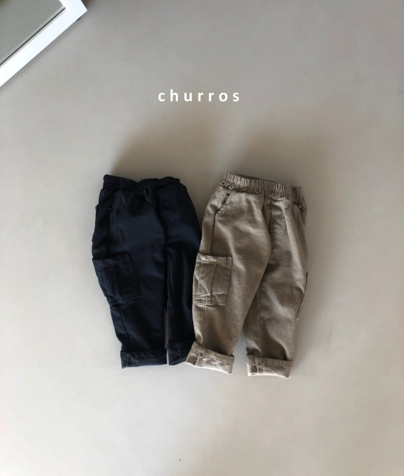 CHURROS - Korean Children Fashion - #Kfashion4kids - Cargo Fleece Pants - 5