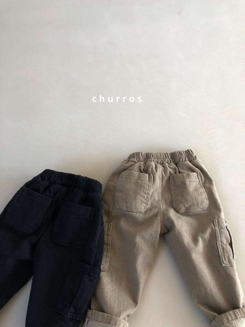 CHURROS - Korean Children Fashion - #Kfashion4kids - Cargo Fleece Pants - 8