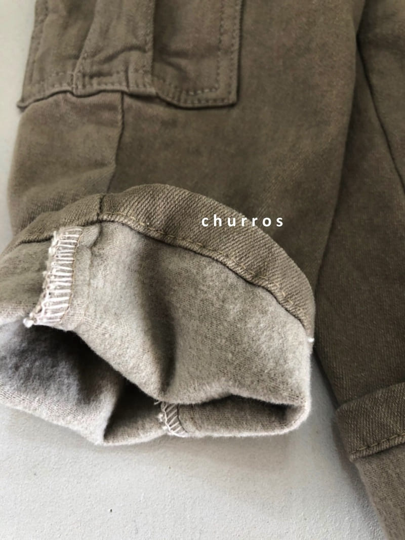 CHURROS - Korean Children Fashion - #Kfashion4kids - Cargo Fleece Pants - 9