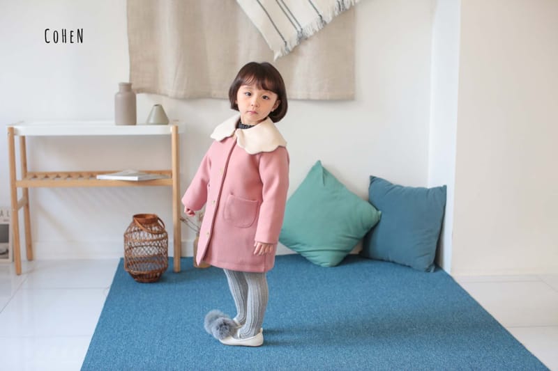 COHEN - Korean Children Fashion - #Kfashion4kids - Cloud Collar Coat - 4