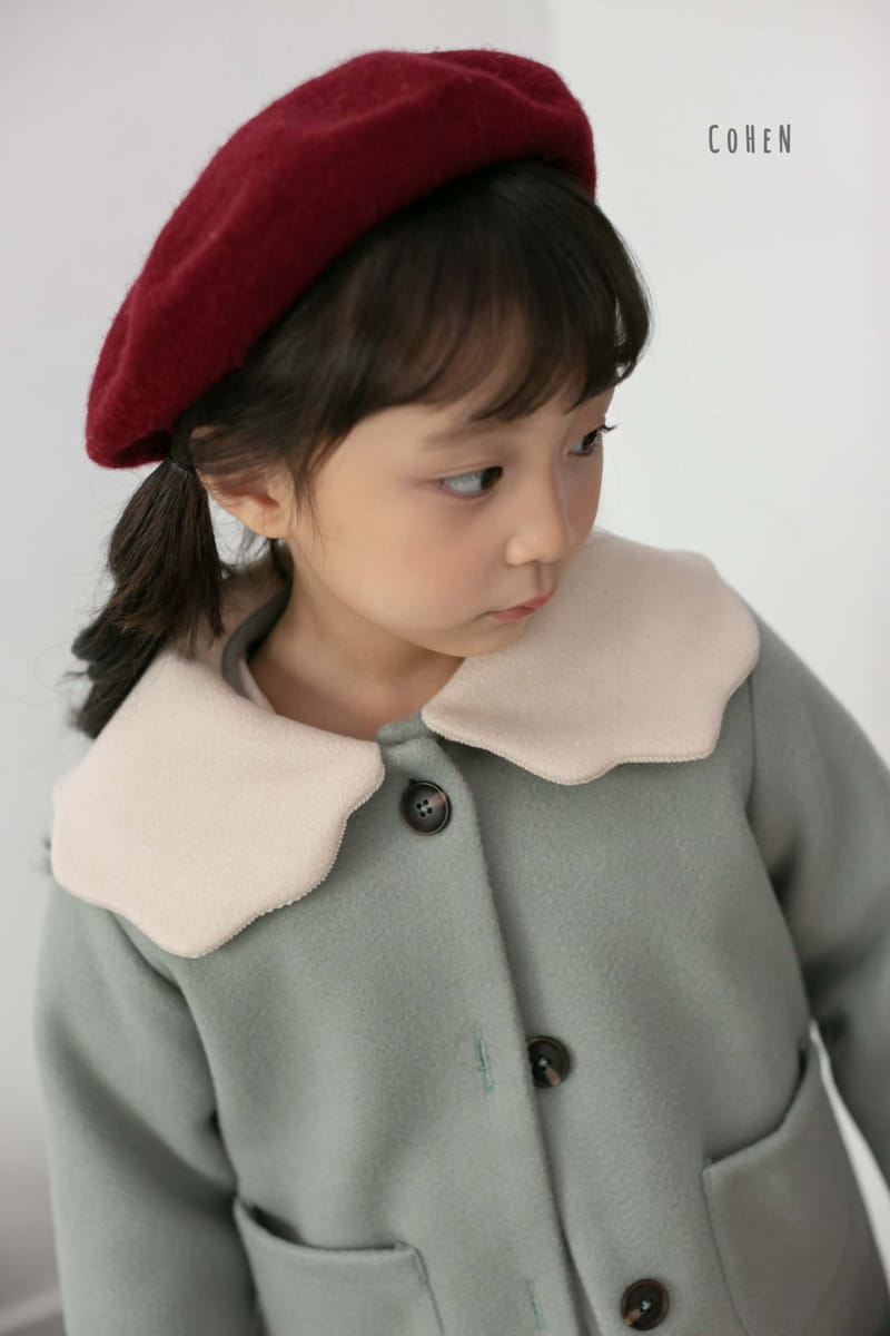 COHEN - Korean Children Fashion - #Kfashion4kids - Cloud Collar Coat - 6