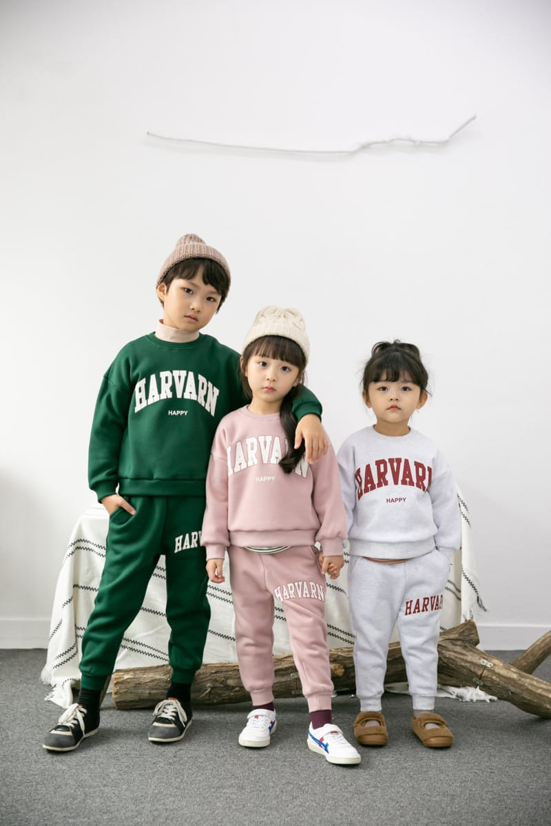 COHEN - Korean Children Fashion - #Kfashion4kids - H Top Bottom Set - 10