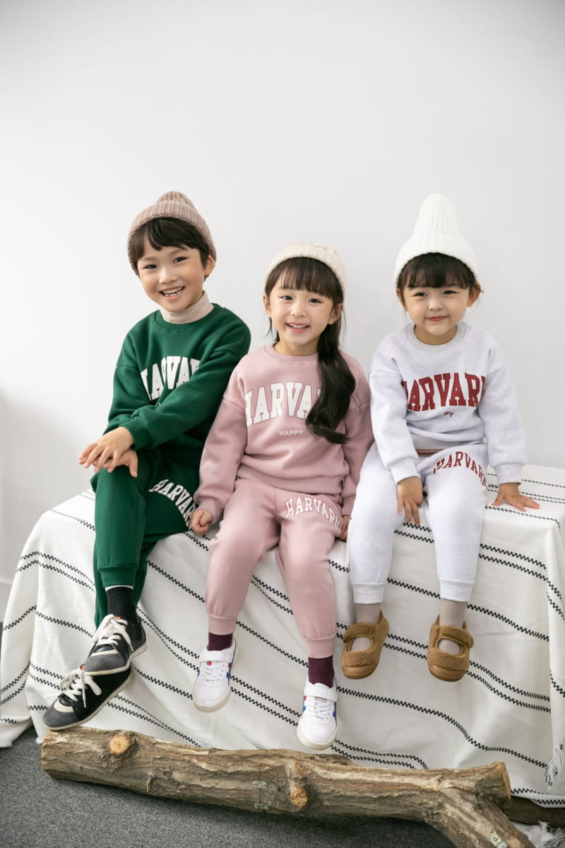COHEN - Korean Children Fashion - #Kfashion4kids - H Top Bottom Set - 11