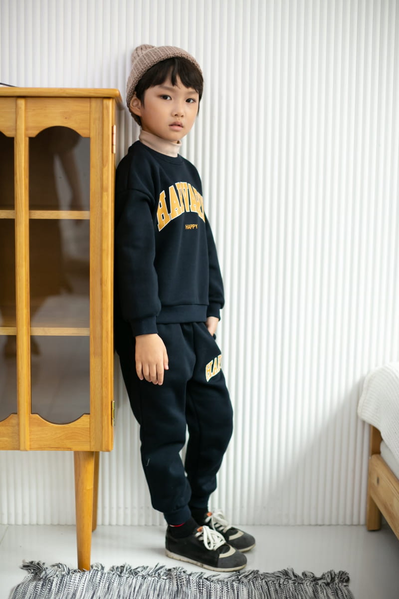 COHEN - Korean Children Fashion - #Kfashion4kids - H Top Bottom Set - 3