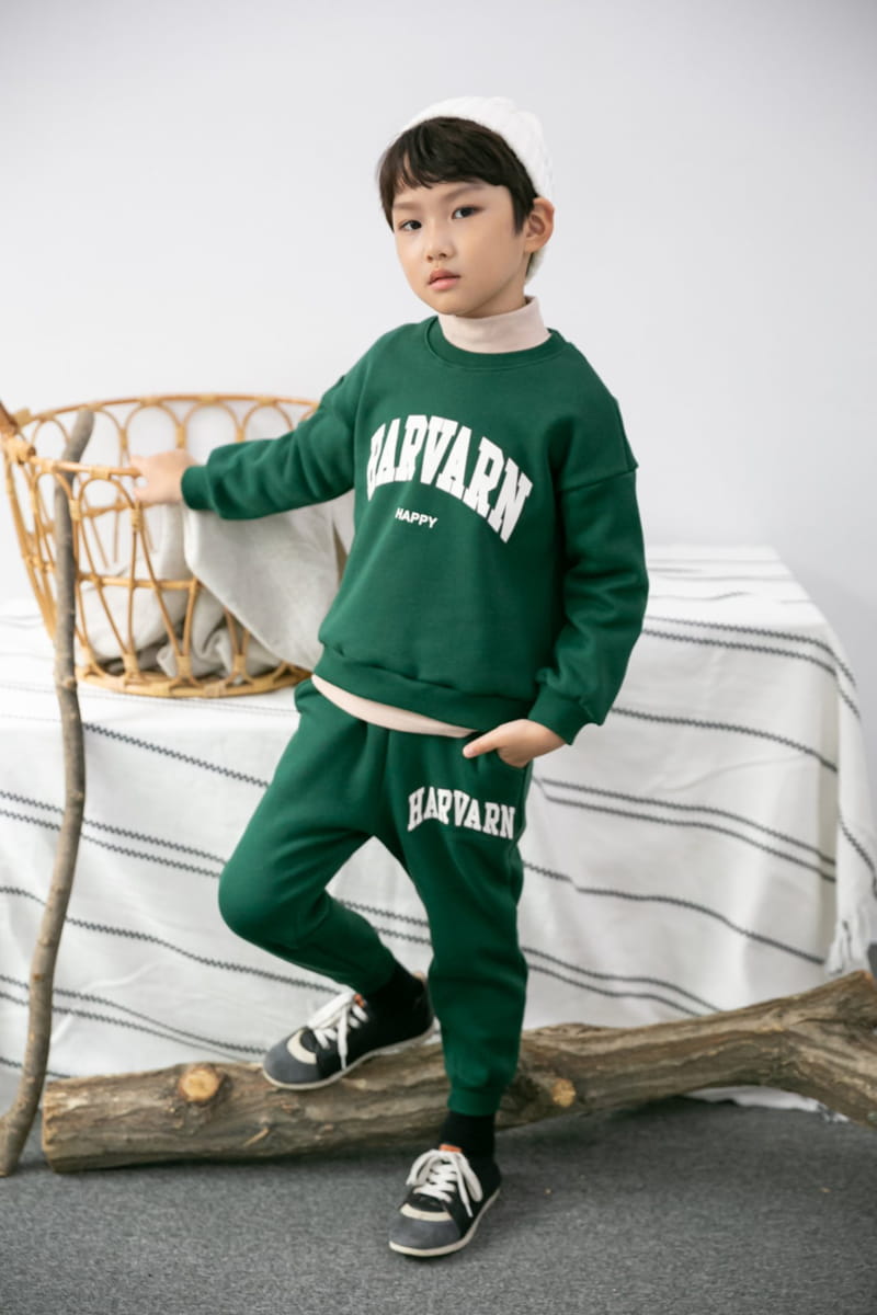 COHEN - Korean Children Fashion - #Kfashion4kids - H Top Bottom Set - 4