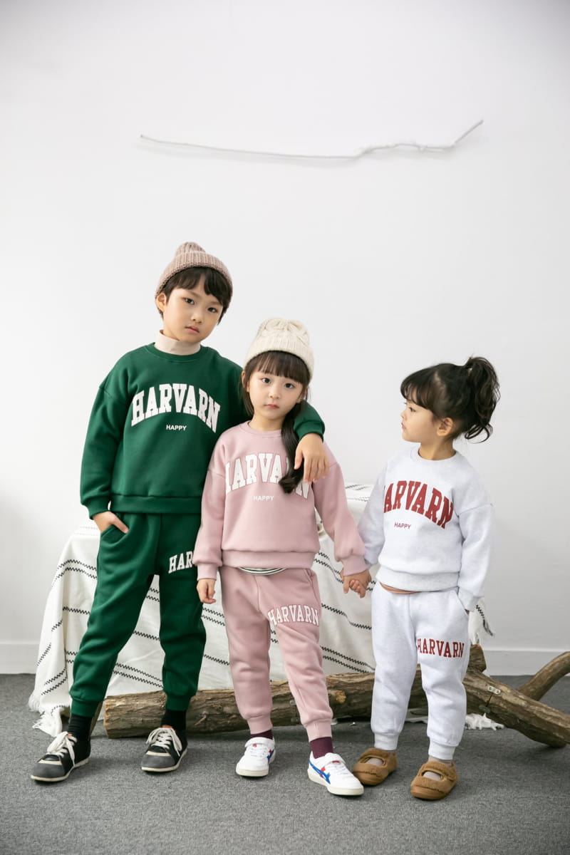 COHEN - Korean Children Fashion - #Kfashion4kids - H Top Bottom Set - 8