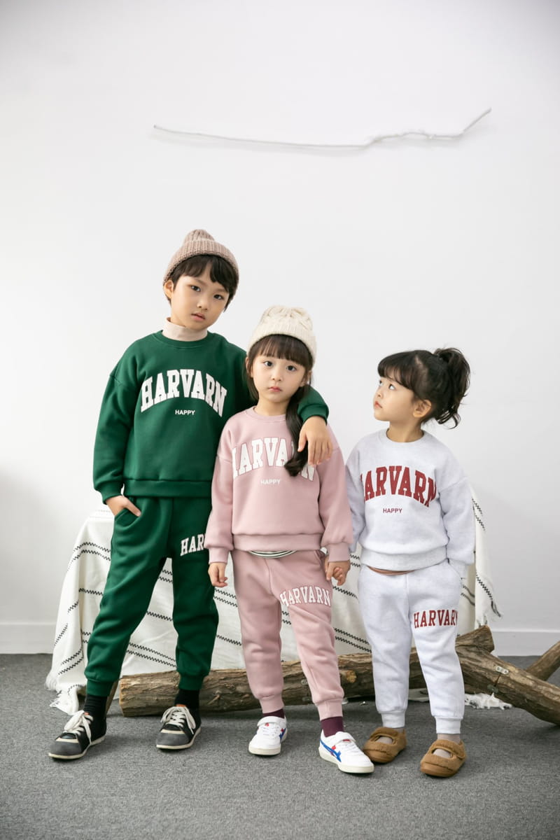 COHEN - Korean Children Fashion - #Kfashion4kids - H Top Bottom Set - 9