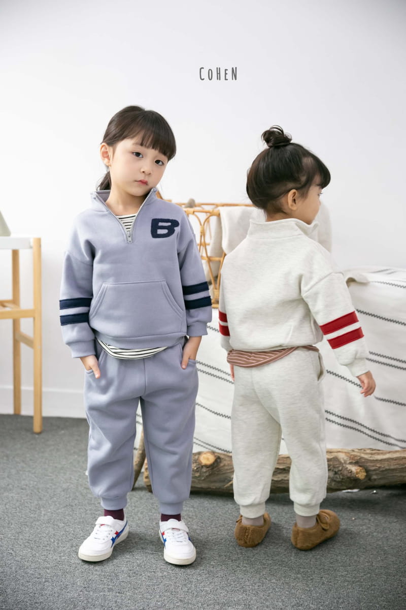 COHEN - Korean Children Fashion - #Kfashion4kids - B Top Bottom Set - 4