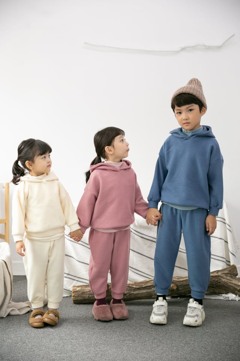 COHEN - Korean Children Fashion - #Kfashion4kids - Pogny Top Bottom Set - 3